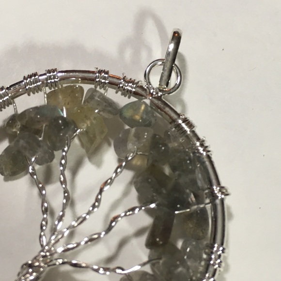 Labradorite Tree of Life Pendant - Picture 4 of 8